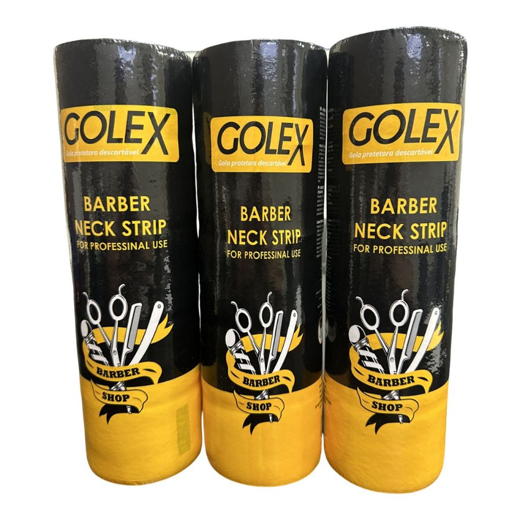 3X GOLA HIGIÊNICA 3 PACOTE COM 5 ROLOS 1500un