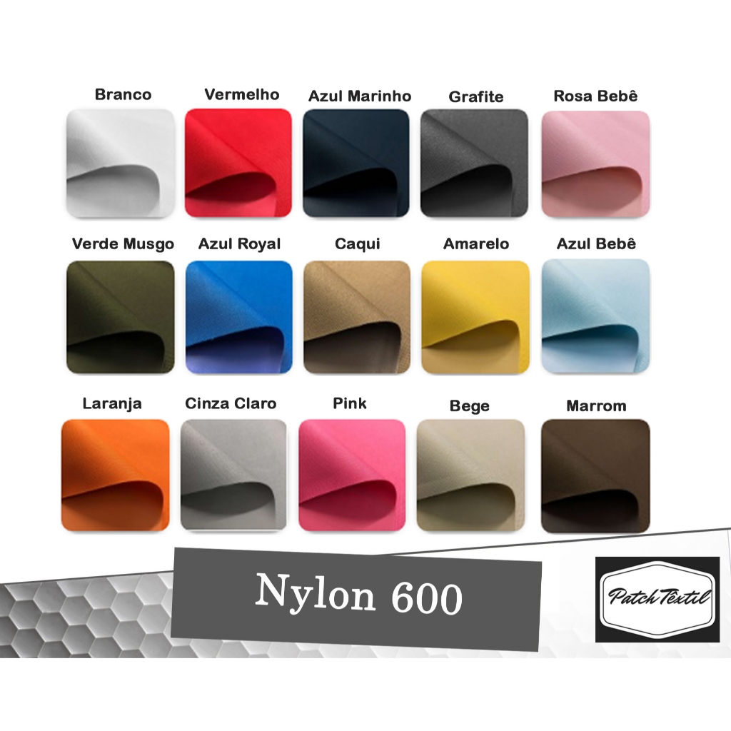 10 Metros - Nylon 600 Impermeável Sublimação 100% Poliester