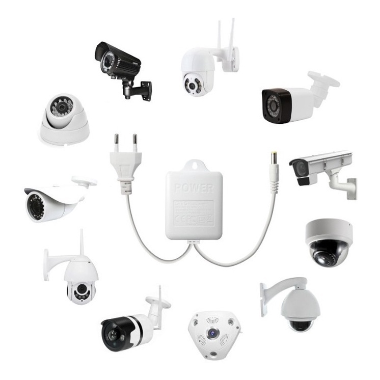 Fonte Original Para Câmera Ip Speed Dome - 12v-2a