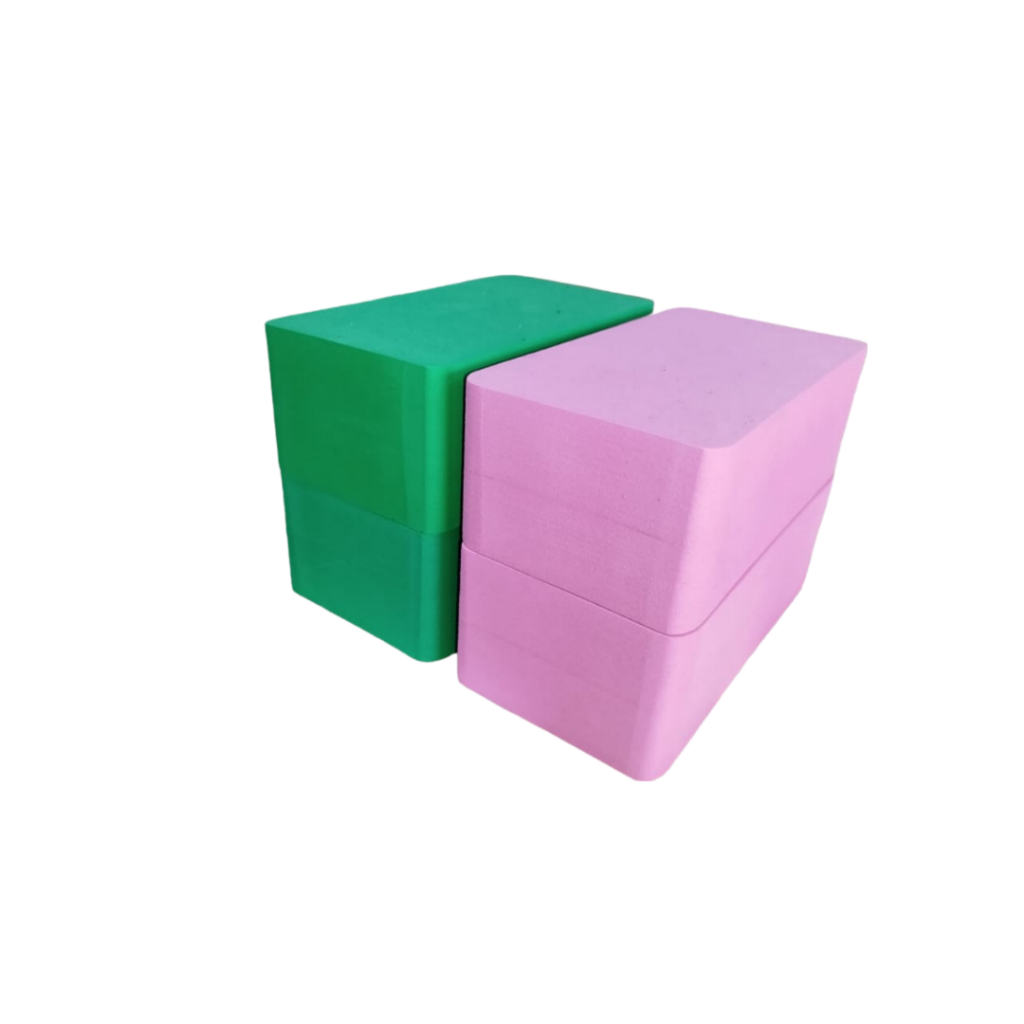 KIT 6 Bloco de Yoga/Pilates/fisioterapia Equilíbrio Treino Funcional Tijolinho