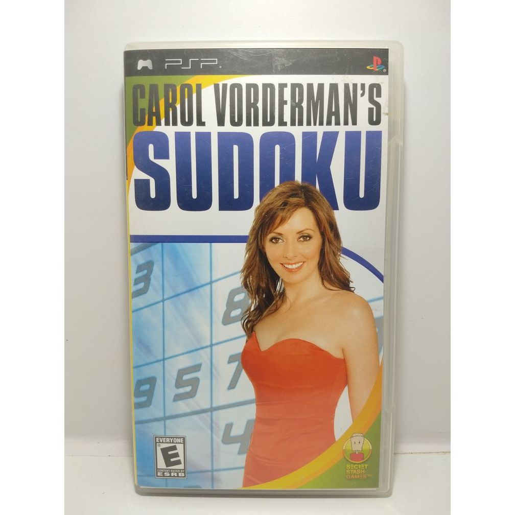 sudoku Carol vorderman s psp