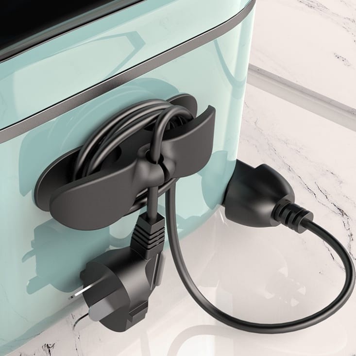 Kit Suporte Do Cabo Clipe Universal O Invólucro Cord Organizador Para Cabos De Armazenamento