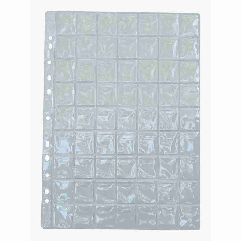 10 à 50 folhas para moedas 63 lugares - furação universal com 11 furos - organizer