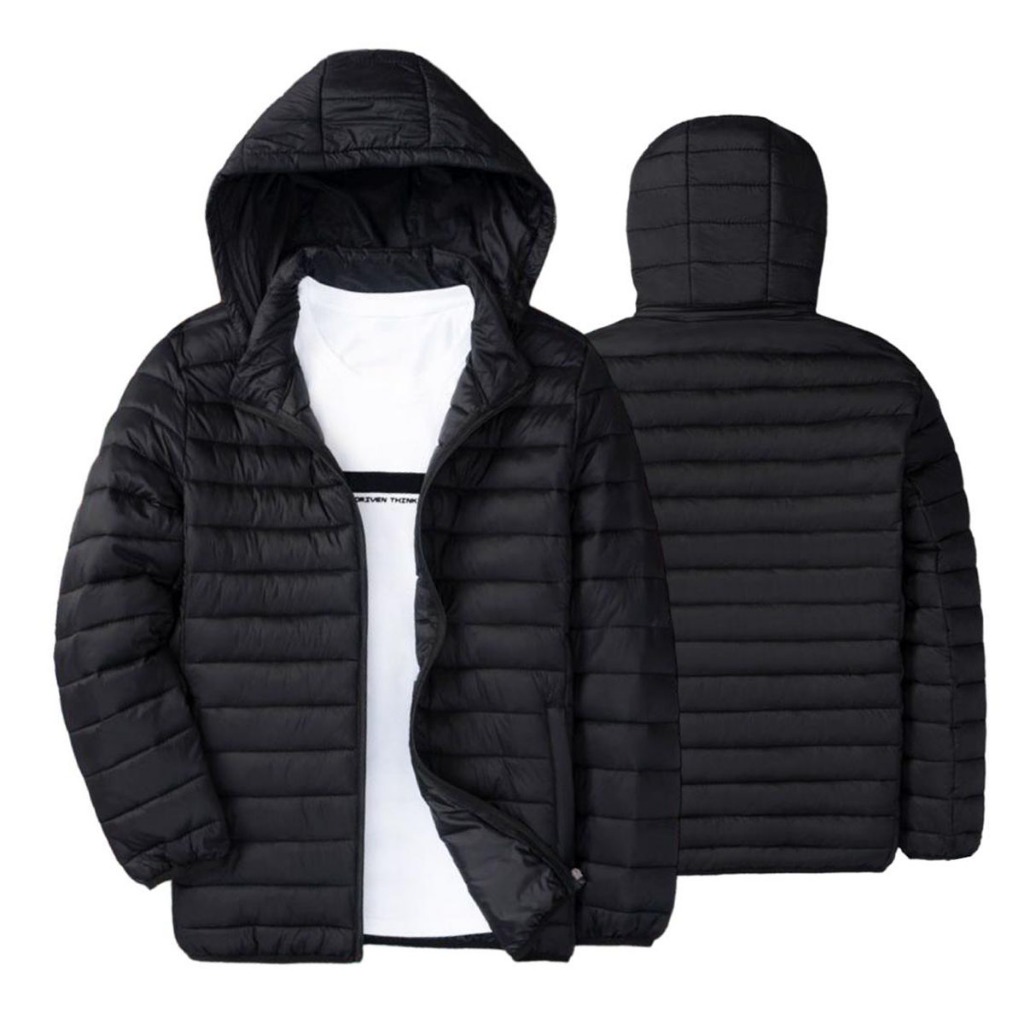 Bobojaco Jaqueta Puffer Moda Inverno Quentinha Feminina Masculina Unissex