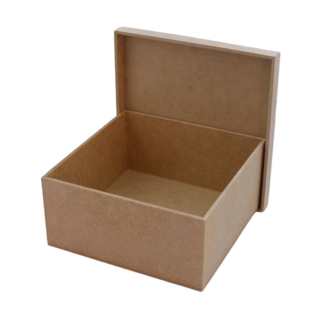 03 caixas em MDF  20x20x8  padrinho madrinha