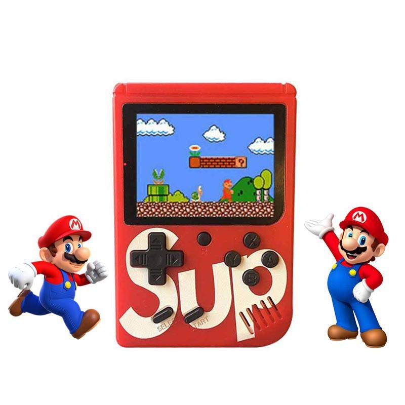 Mini Video Game Sup Game Box 400 Jogos Em 1 Portátil Jogos Antigos Clássicos Antigos Anos 80