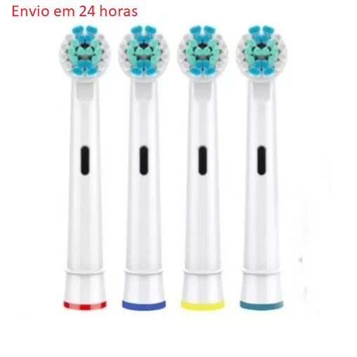 08 Refis Compatíveis Escova Elétrica Oral B