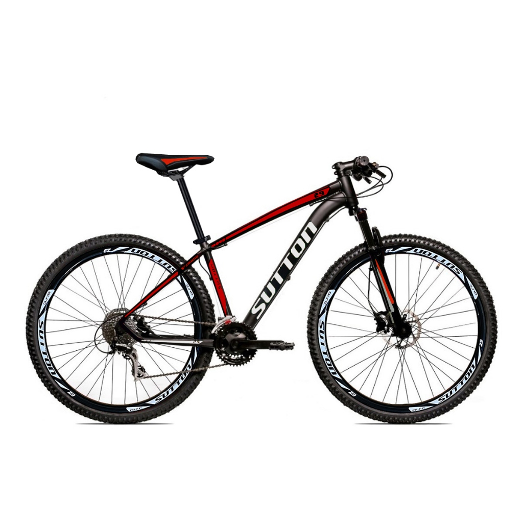 Bicicleta Aro 29 SUTTON Alumínio Shimano TZ 21 Vel Freio a Disco Ltx S50
