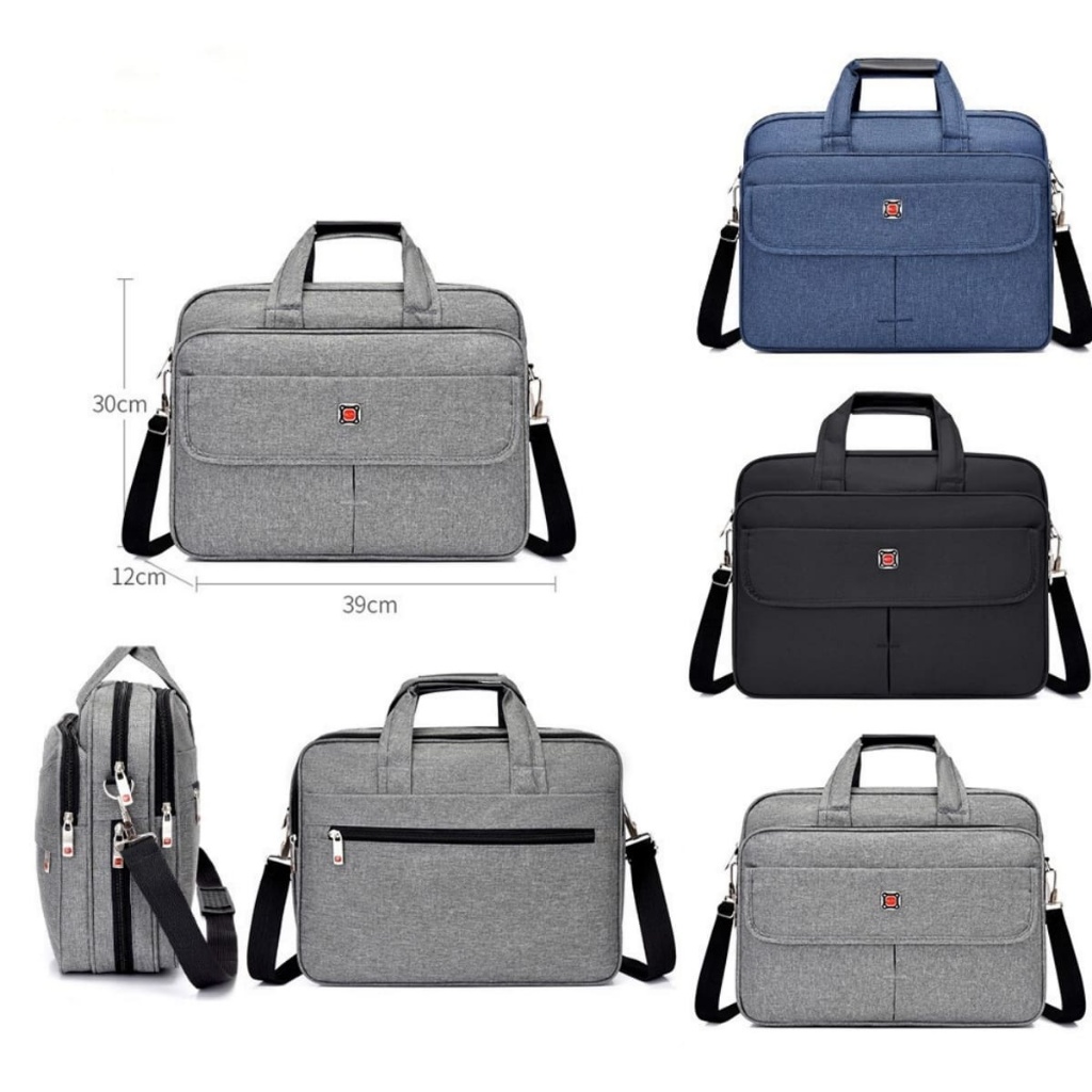 Bolsa pasta transversal alça de mão feminina masculina executiva notebook  livros p/professor