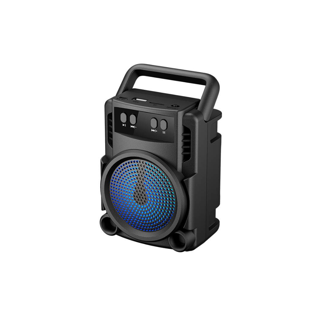 Caixa De Som RGB Gts-1360 Usb Cartão SD Rádio FM