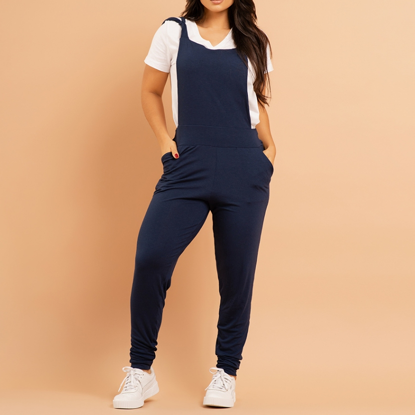 Vivah Jardineira Feminina Calça Com Alça Regulável Moda Gestante