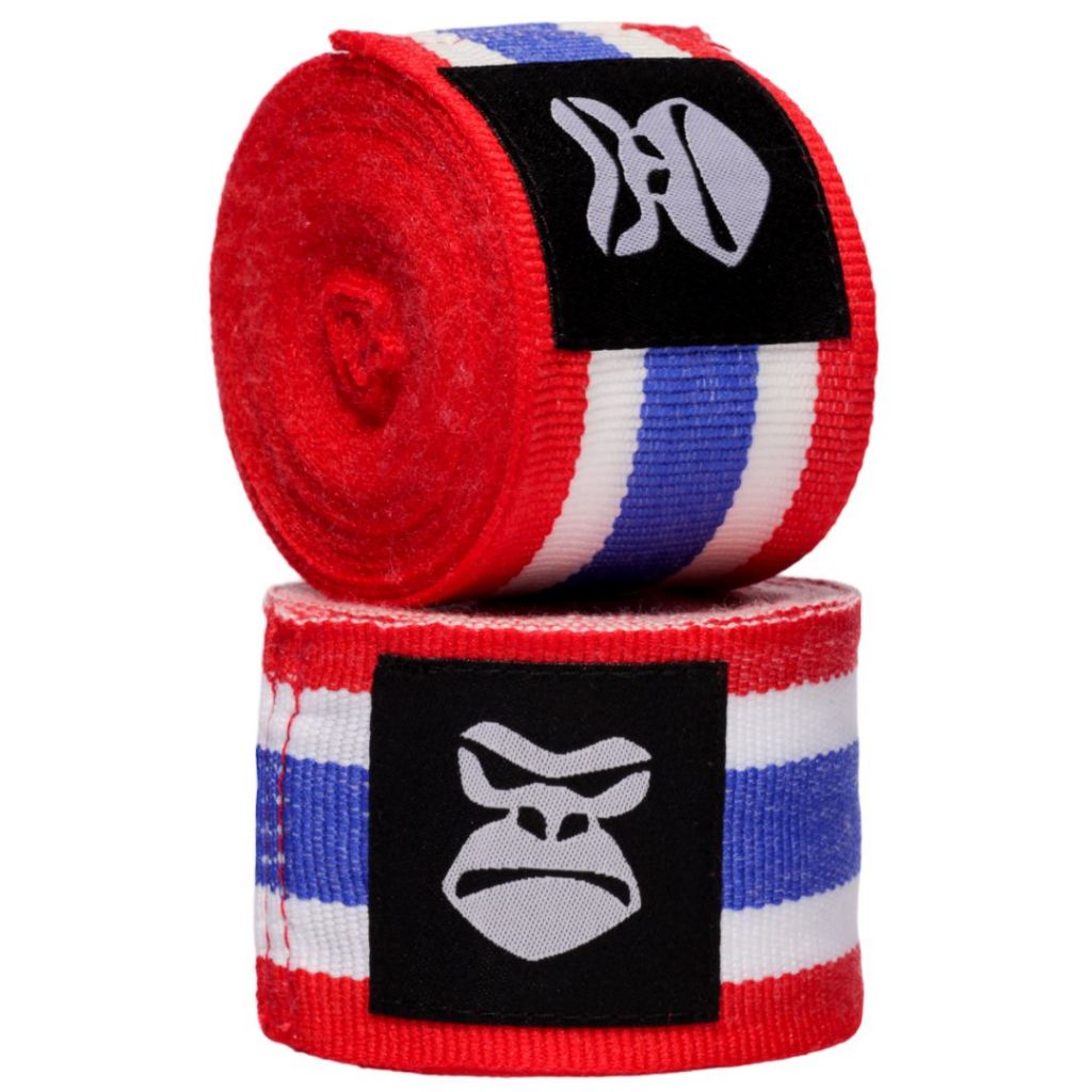 Par De Bandagem Atadura Elástica 03 mts Treino Artes Marciais Luta Preço De Fábrica Gorila Original