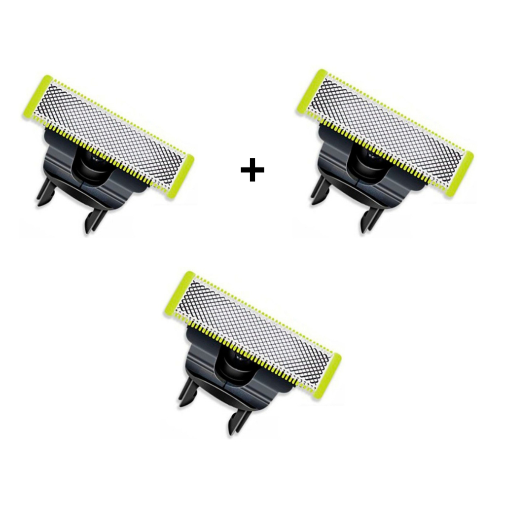 Kit 3 Refil Lâmina De Reposição Para Oneblade Qp210/50p
