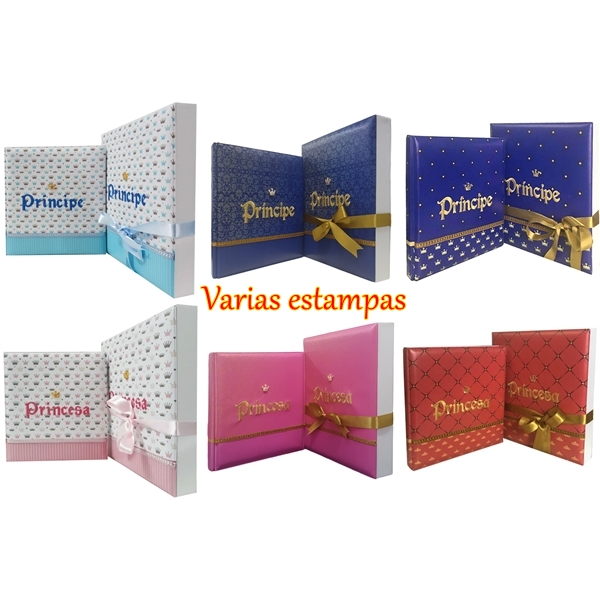 ESTOJO FLYPPER E ÁLBUM BORDADO PARA FOTOS 13X18/15X21/20X25