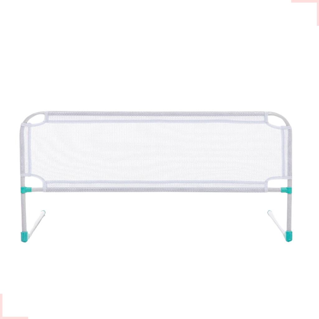 Grade De Cama Com Tela De Proteção Para Idosos E Bebês Cercado Maca