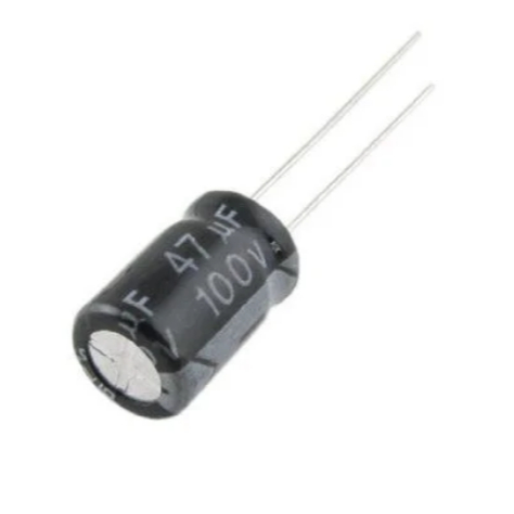 10 Capacitor 47x100  Para Driver Corneta 47Uf 100V