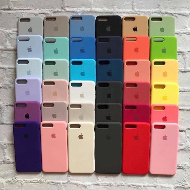 Capa Capinha IPhone 7 PLUS e 8 PLUS Várias cores, Silicone Ótima qualidade