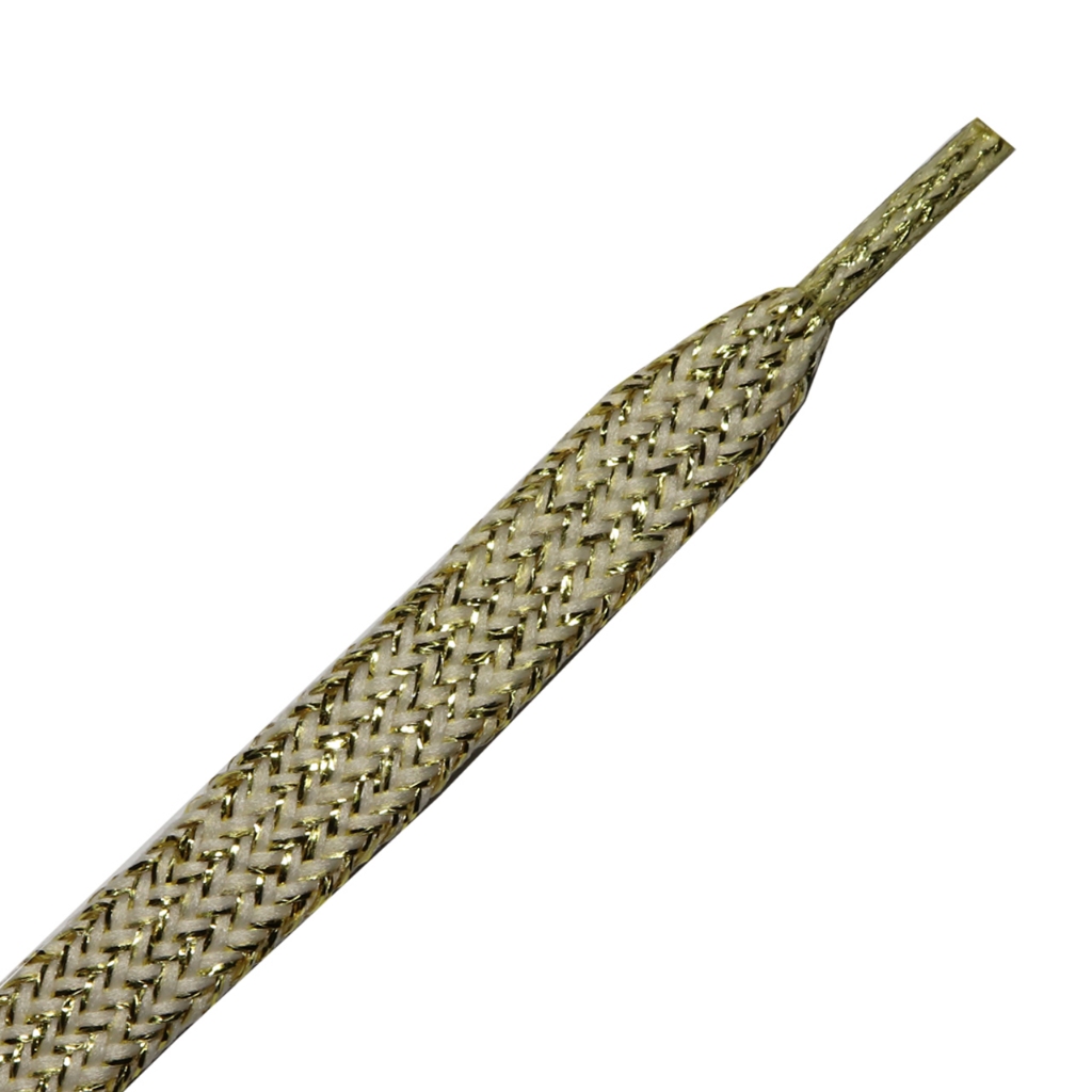 Cadarço Brilhante Feminino dourado Gritter Brilho