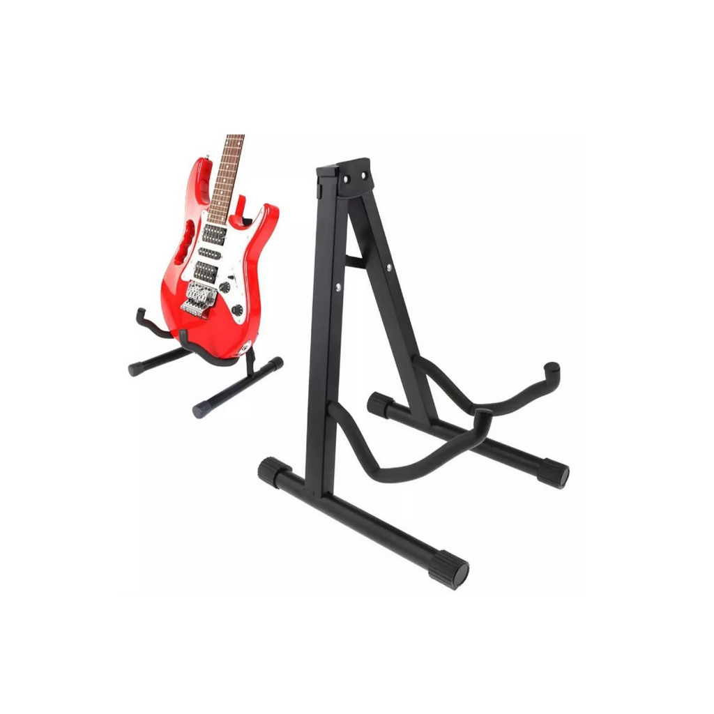 Suporte Violão Chão Guitarra Baixo Profissional Dobrável