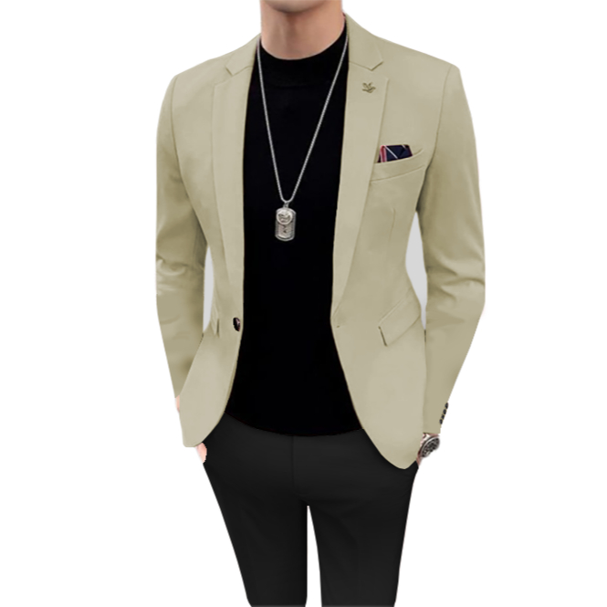 Blazer Slim Corte Italiano (peça Chave P/ Várias Ocasiões)