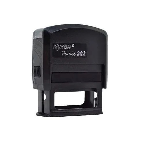 Carimbo Automático 302 Personalizado Nykon 14x38mm Para Escritório