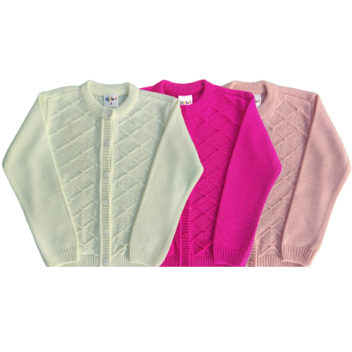 Cardigan infantil menina 2024