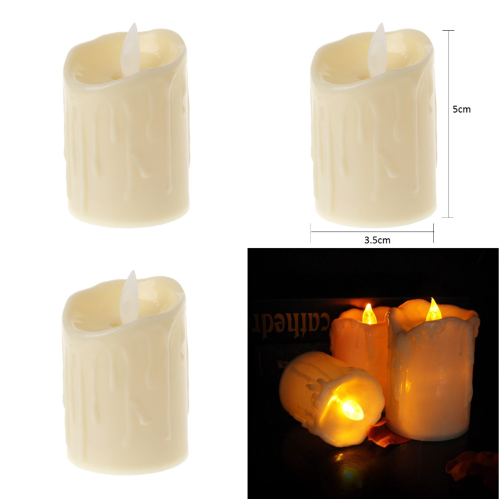 Vela de LED Decorativa com bateria