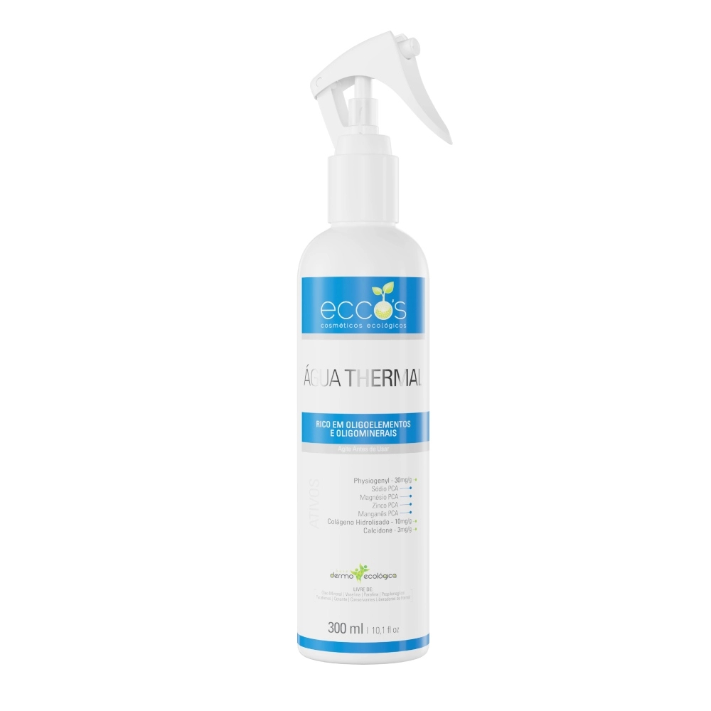 Água Thermal Rejuvenescedor E Restaurador De Tecido 300ml - Eccos
