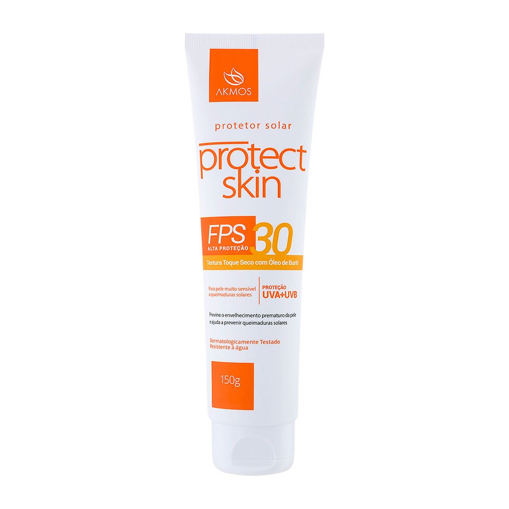 Akmos CremeFps30 Proteção Uva Com Uvb Textura Toque Seco