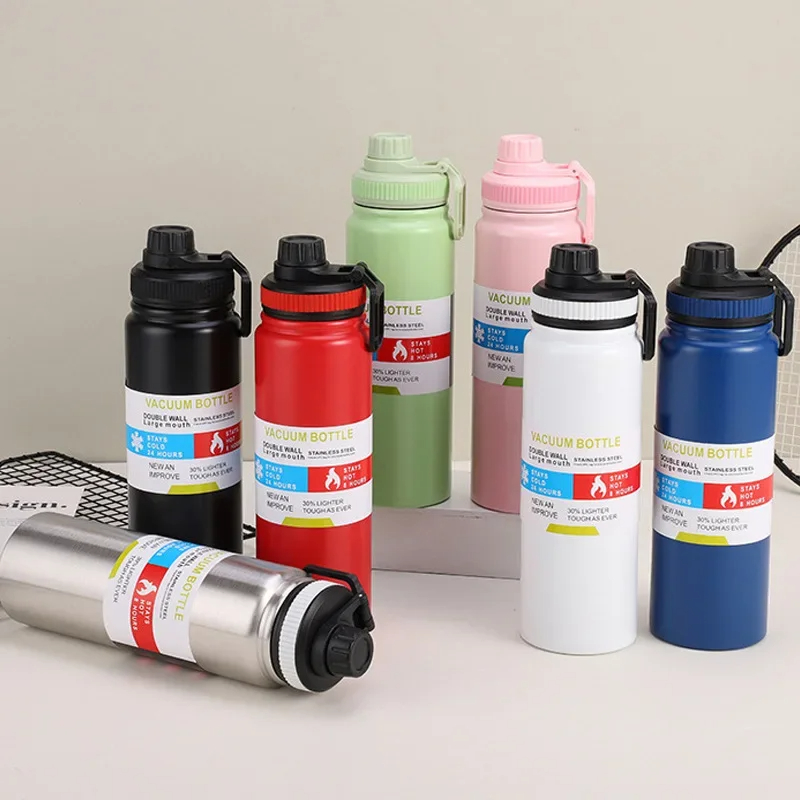 Garrafa Térmica  600ml espacial Quente & Frio Com Isolamento Térmico De Grande Capacidade