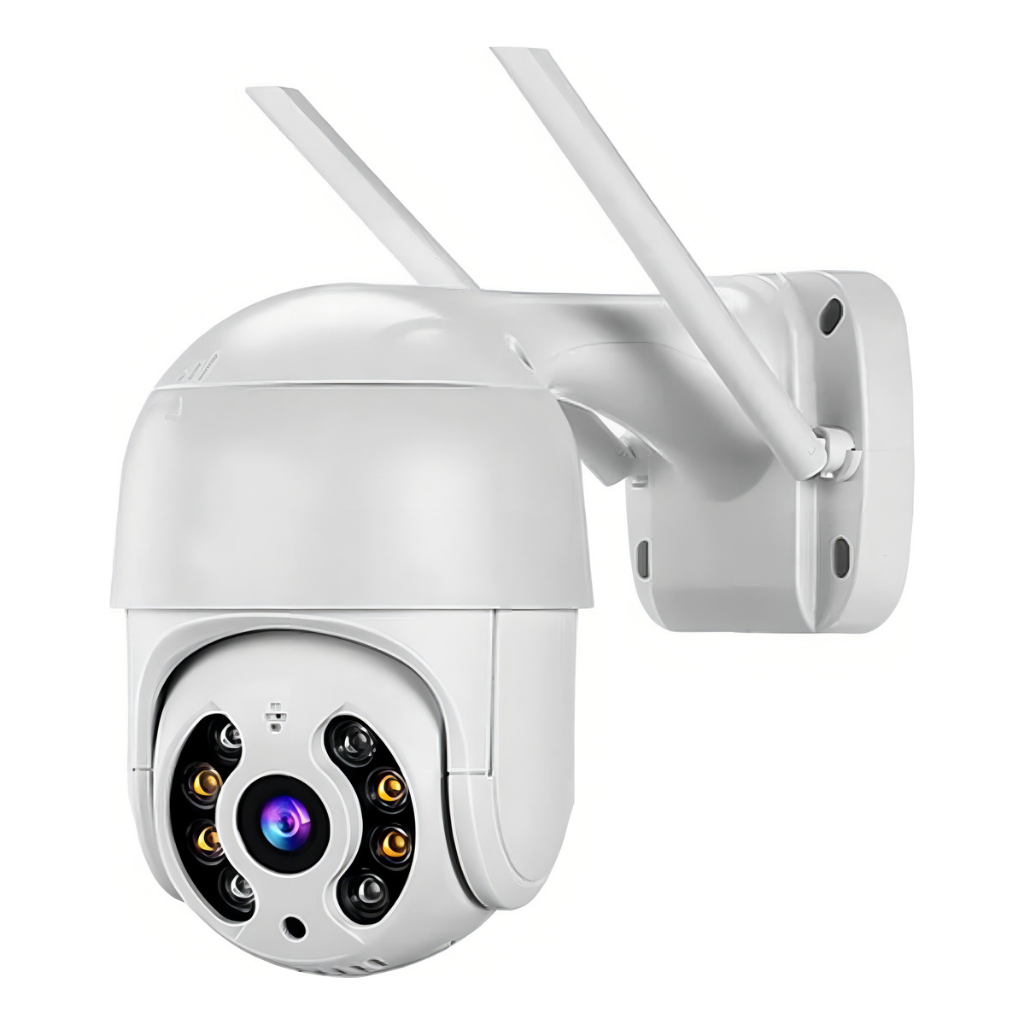 Câmera De Segurança Externa Wifi Ip Yoosee Icsee Prova D'água Visão Noturna - Bivolt