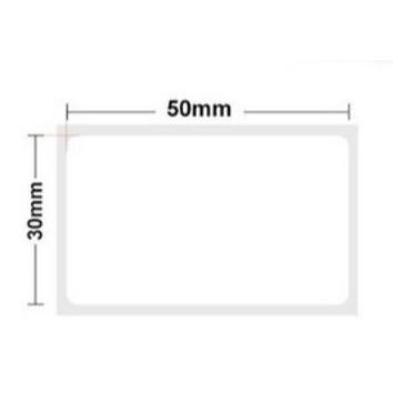 Etiqueta Adesiva 50x30MM Niimbot B21 B1 230 Etiquetas p/ Rolo