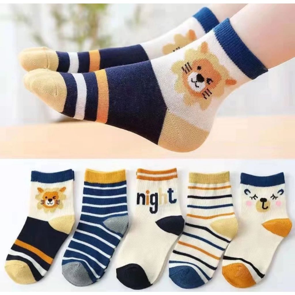Kit até 24 Pares Meias Infantil com algodão MEININO