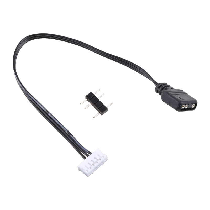 Cabo Adaptador Conversor de controladoras 6 Pinos para 3 pinos ARGB 5V