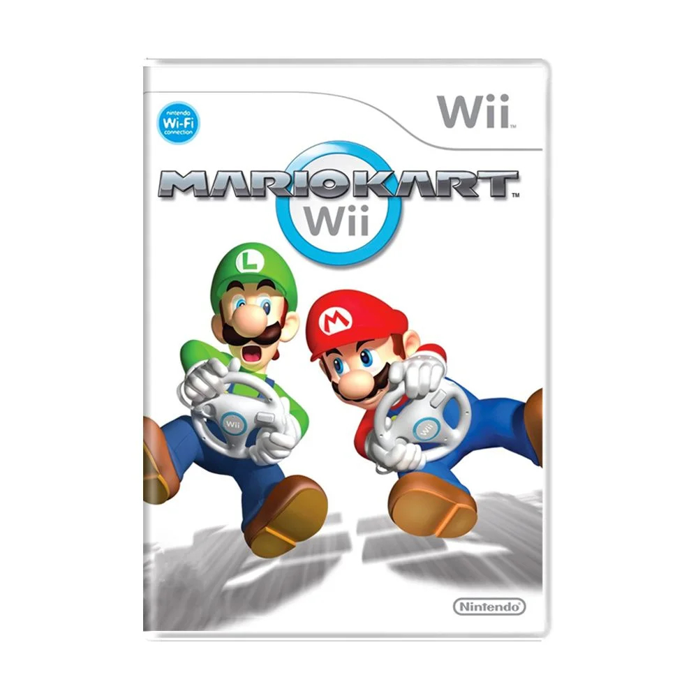 Jogo Mario Kart Nintendo  Wii leia