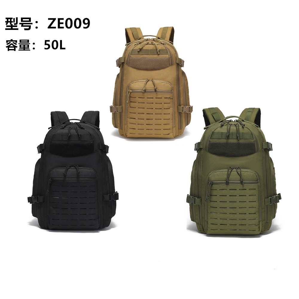 Mochila tática militar de alta resistência para laptop escolar Acampamento selvagem