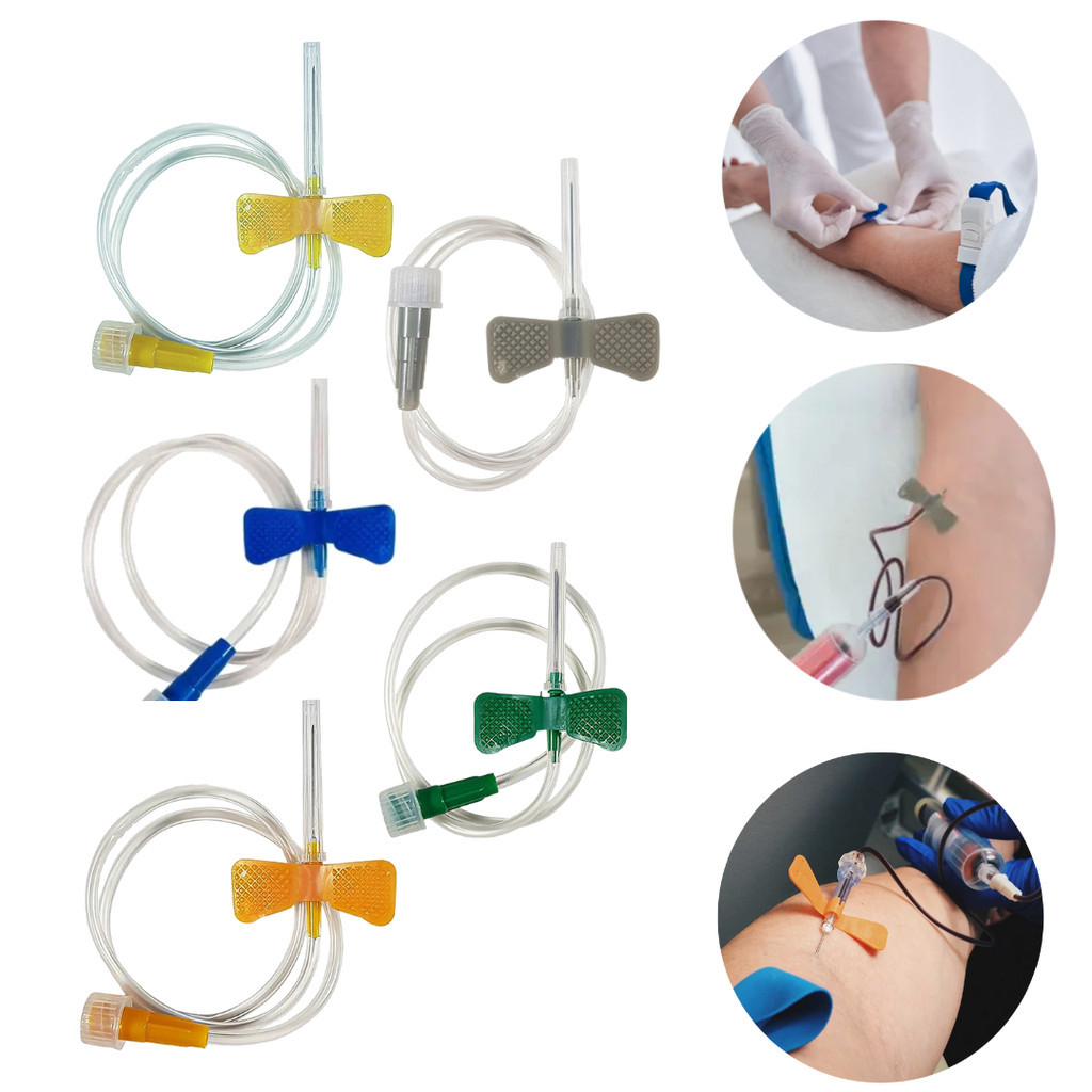 Kit Escalpes Descartáveis Dispositivo Intravenoso Descarpack