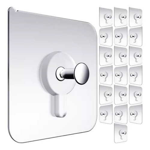 Kit 10 PÇS Gancho de Parede Adesivo Multiuso Para Pendurar Quadros Utensílios De Cozinha Banheiros Parafuso