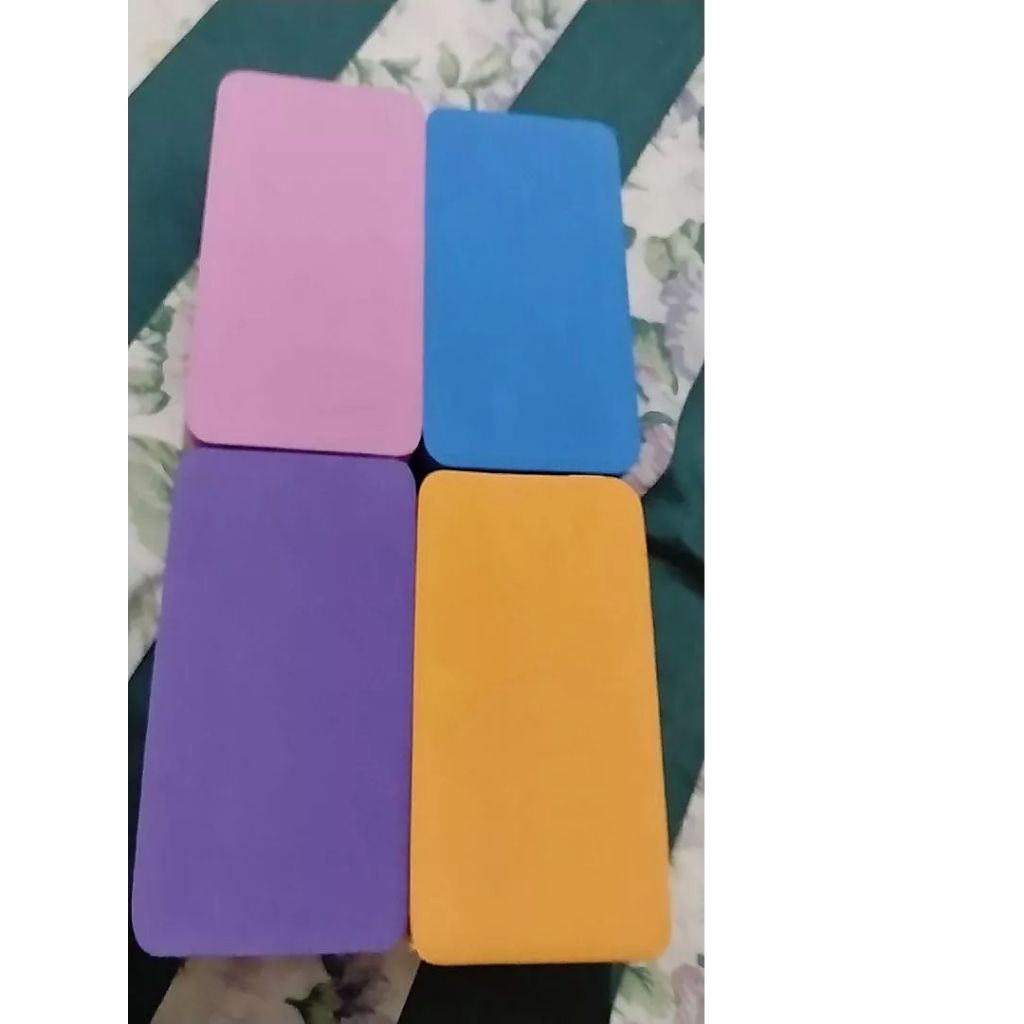 KIT 4 TIJOLINHOS EVA YOGA/PILATES/FISIOTERAPIA/TERINO FUNCIONAL 01