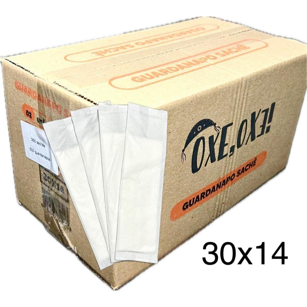 Guardanapo Sachê de Papel Embalado 30x14 250 500 e 1000 Unidades