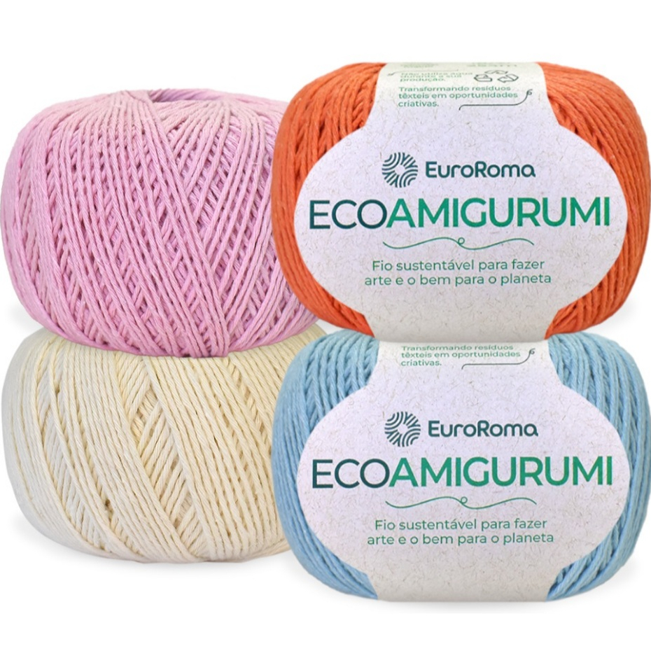 EUROROMA ECOAMIGURUMI 8/7 - 160G - 254 M