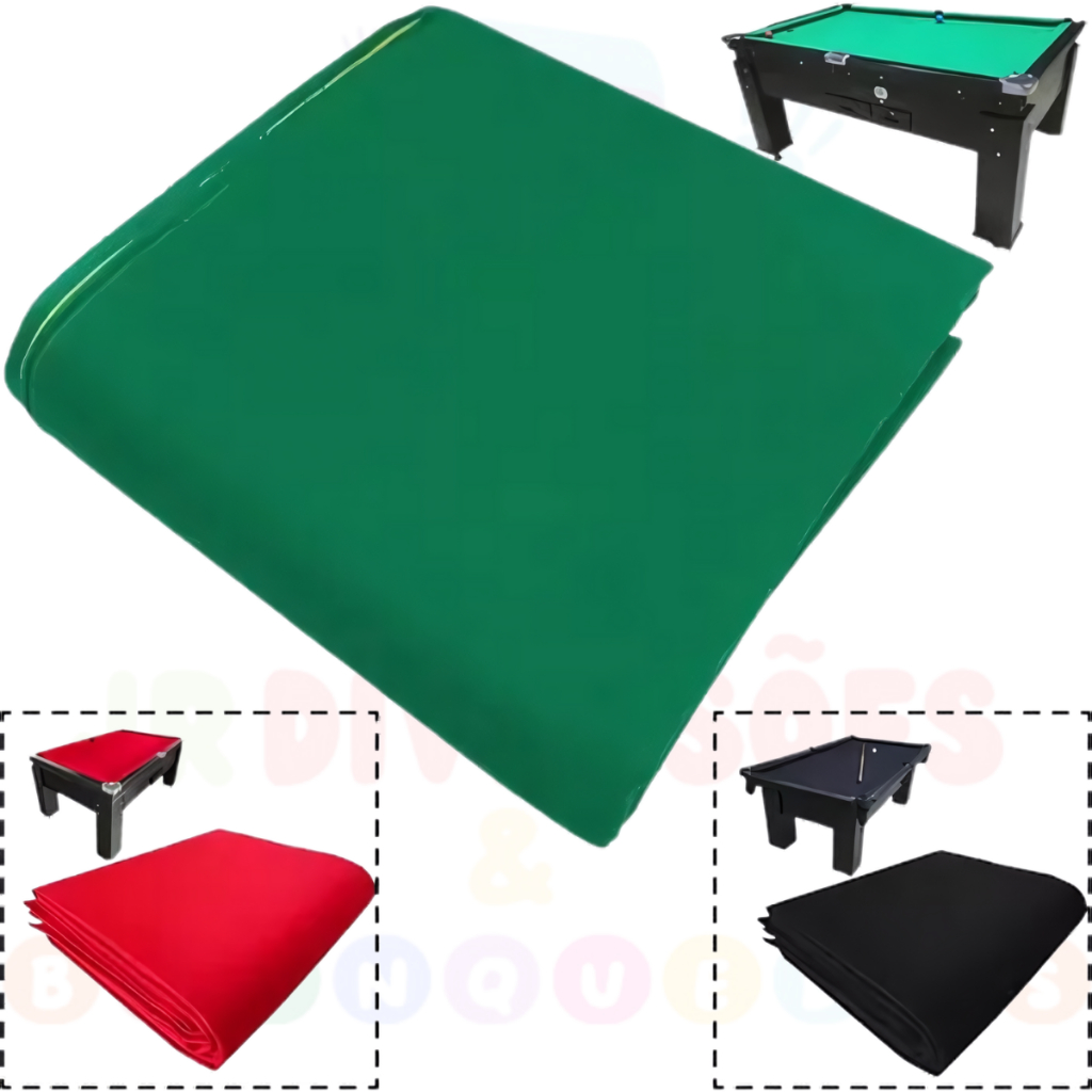 Pano Tecido Pra Mesa Bilhar Sinuca Snooker Campo E Tabela 2,25 por 1,25