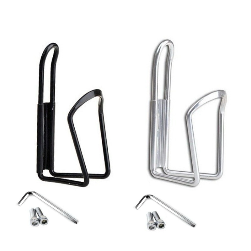 Suporte de Garrafa NIPARTE C/Parafusos Inox e Chave Allen L Para Caramanhola Garrafa Squeeze Alumínio Para Bicicleta
