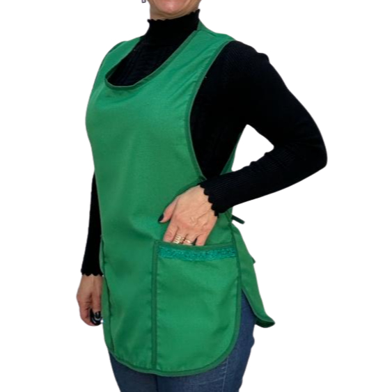 Batas -avental Jaleco Cores Com Bolsos Tamanho 4.7