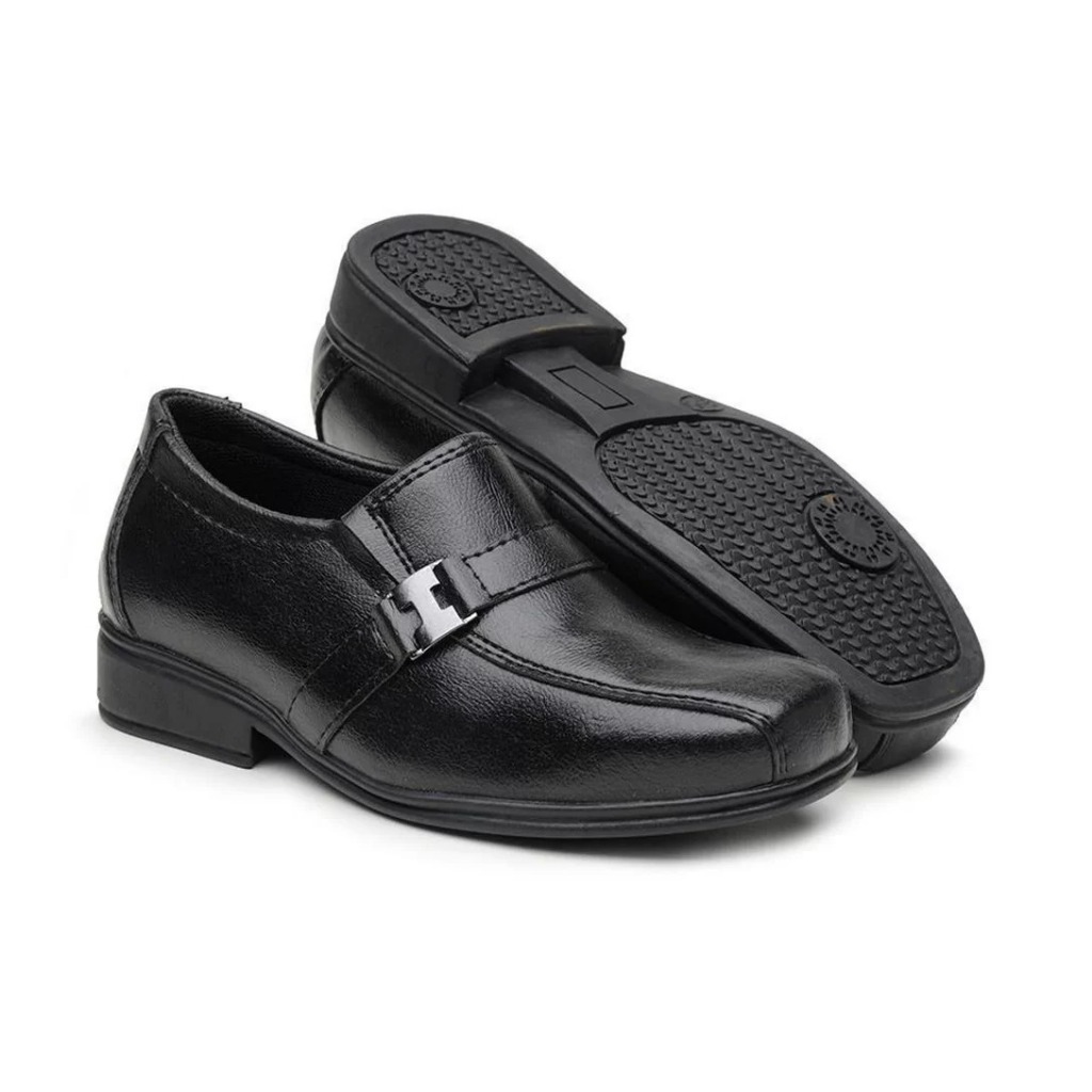 Social infantil Masculino de Couro Sintético Leve Qualidade Oferta