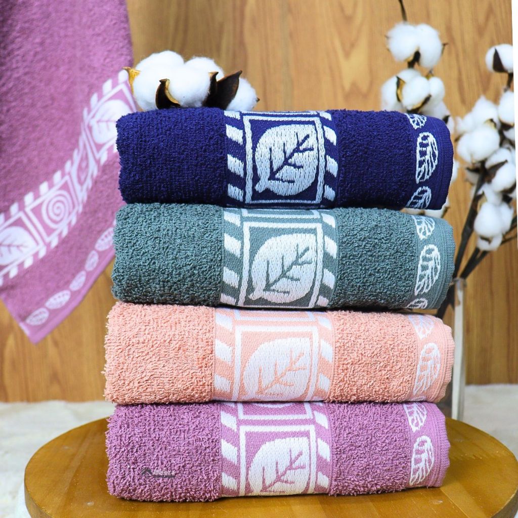 Toalhas de Rosto Premium Grande 70cm x 45cm 100% Algodão alta absorção e Elegância para seu Banheiro