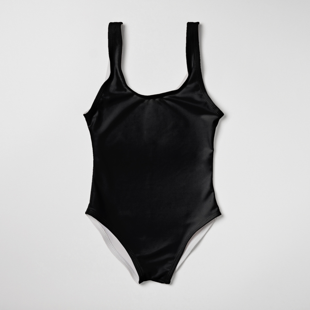 Maiô Infantil Feminino Moda Praia Natação Suplex Premium Liso