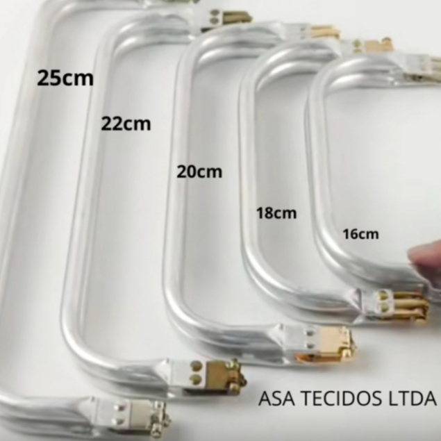 Fecho de Bolsa Tubular Boca de Lobo Para Bolsas - Und