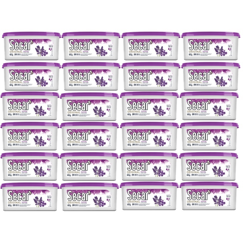 24 unid, Anti Mofo Desumidificador Secar Original 80g Cada Guarda Roupas Closet Armários Organização Casa
