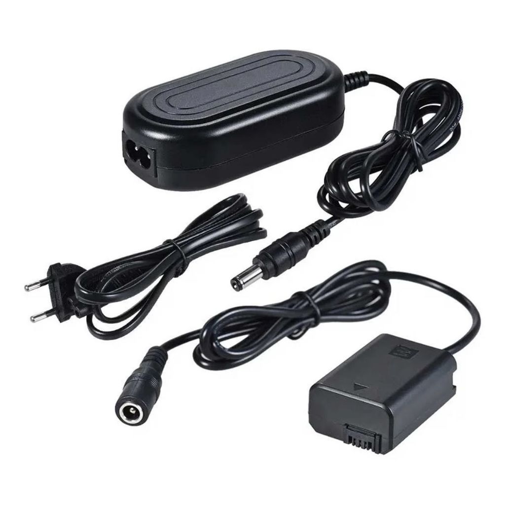 Adaptador Fonte AC-PW20 ACPW20 Substitui Bateria NP-FW50 em Câmeras Fotográficas Sony Alpha